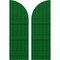 Ekena Millwork Americraft 5-Board (3 Batten) Wood Joined Board-n-Batten Shutters w/ Arch Top, ARW401BQ518X77HGH, PR ARW401BQ518X77HGH - alternate 1
